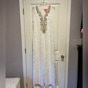 Lilly Pulitzer Carlotta White Maxi Dress
